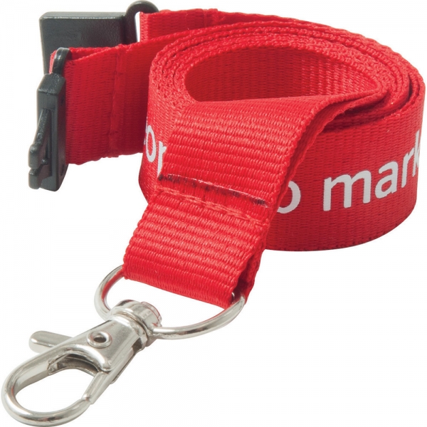 custom cheap wholesale polyester printed lanyard