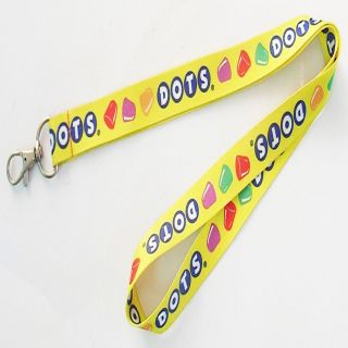 Fashion polyester printed single dye sublimation safety lanyard