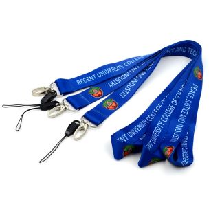 personalized heat transfer printing lanyard keychain sublimation