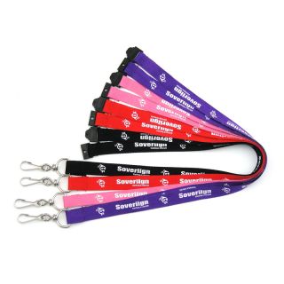 Wholesale cheap custom printed polyester neck lanyards