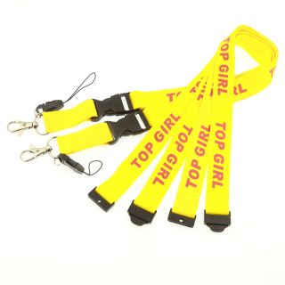  cheap custom printed neck lanyards / polyester lanyard china wholesale