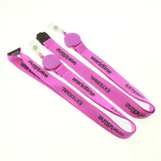 New design polyester custom lanyard with logo