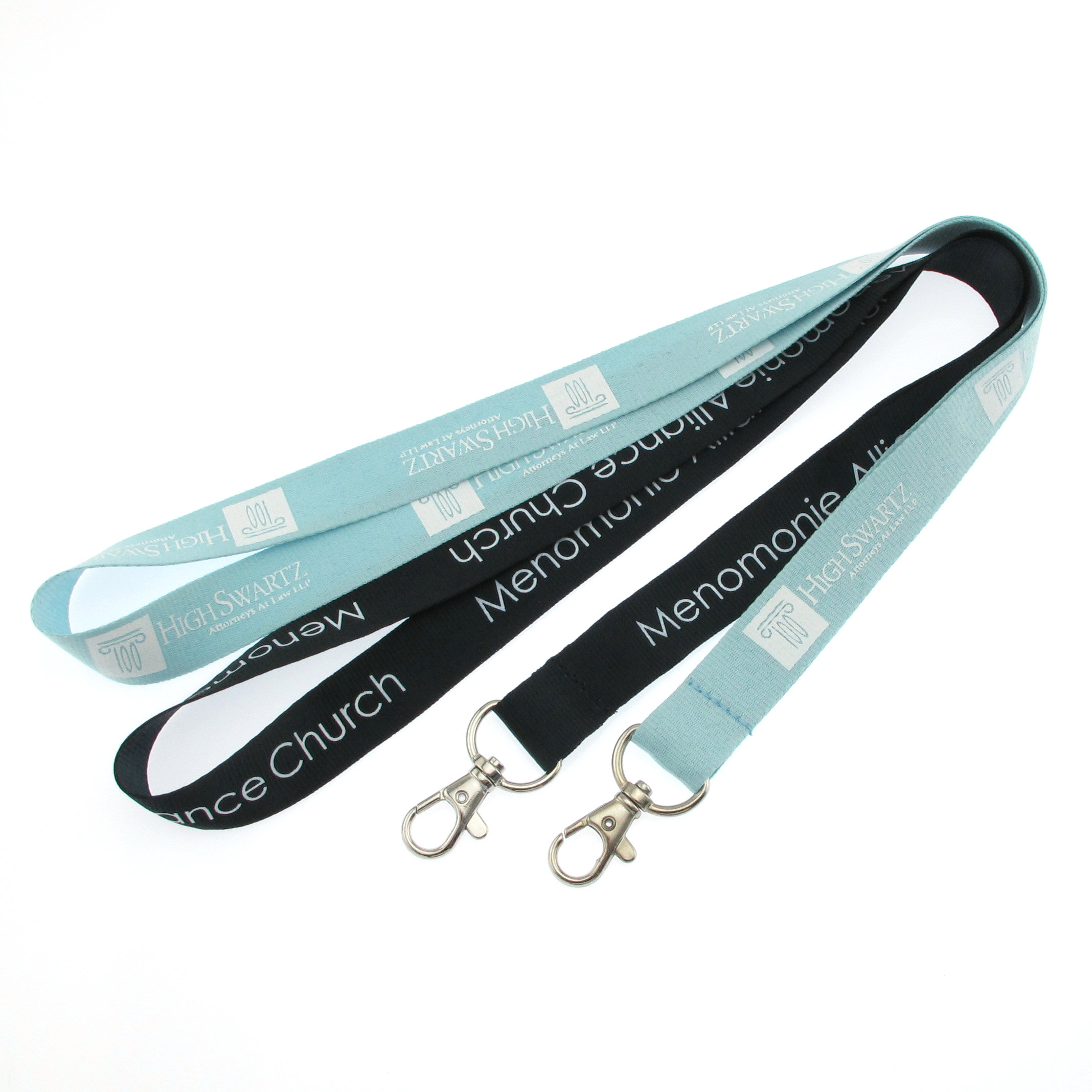 Wholesale cheap custom printed polyester neck lanyards