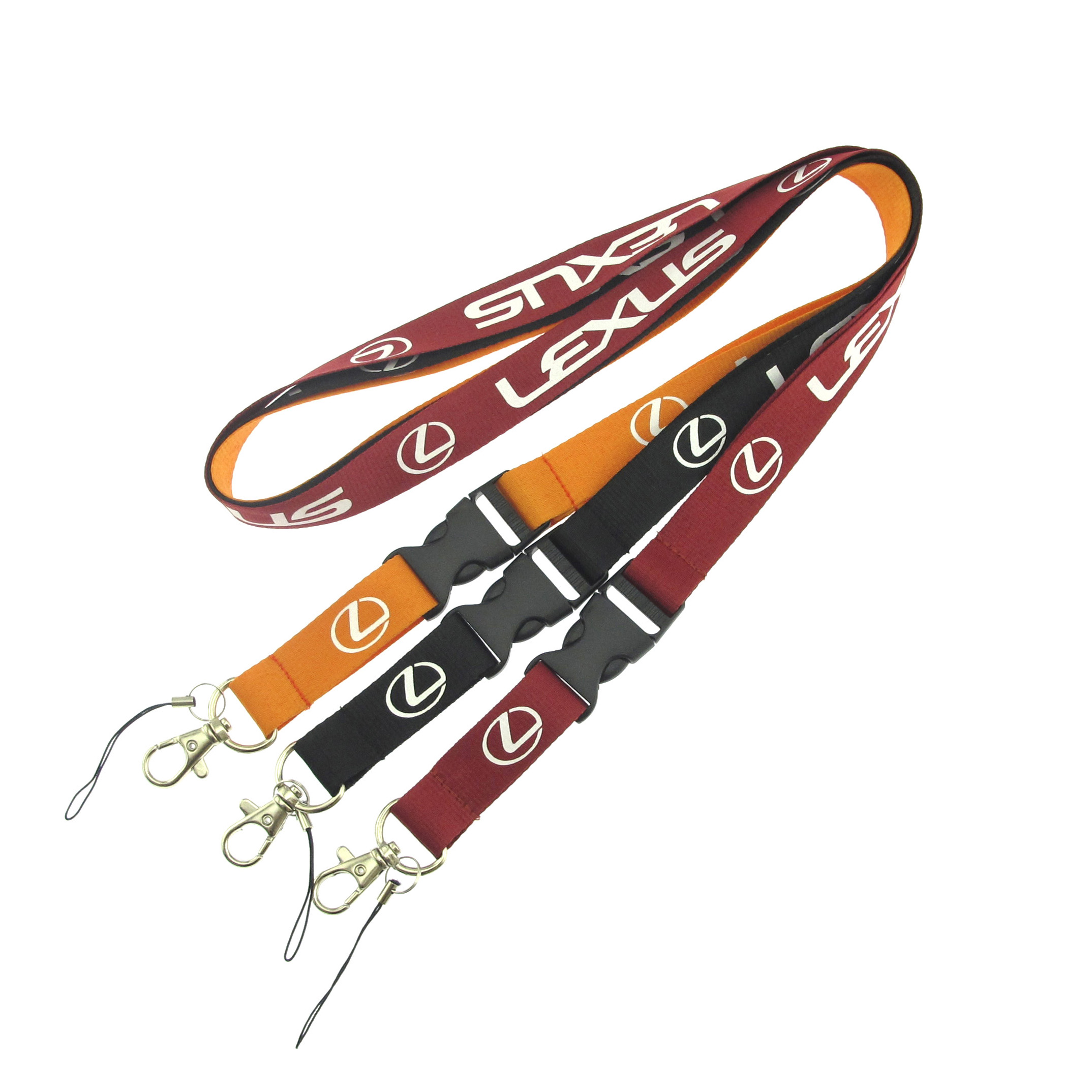High Quality Custom Printed Polyester Neck Lanyards