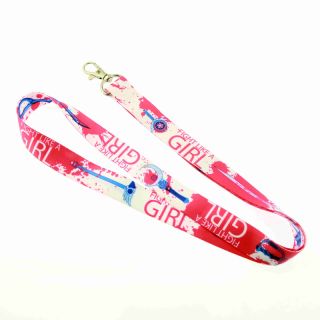 FULL COLOR CUSTOM PRINTED LANYARDS W/ DYE SUB PERSONALIZED LOGO SCHOOL ID