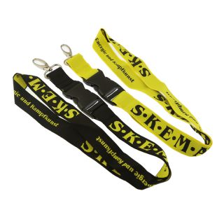 China eco friendly woven lanyard key neck strap