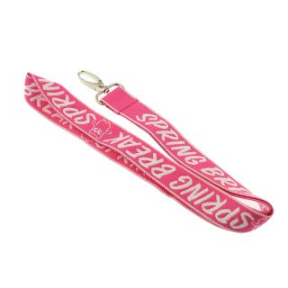 Wholesale custom cheap woven lanyard