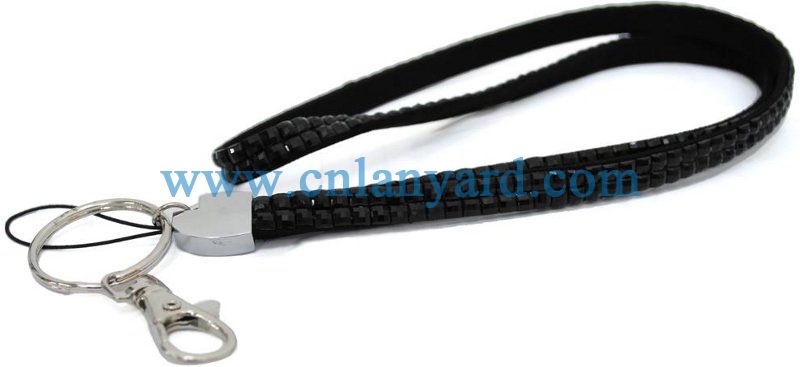 Sparkly Bling Rhinestone Lanyard for ID Cards