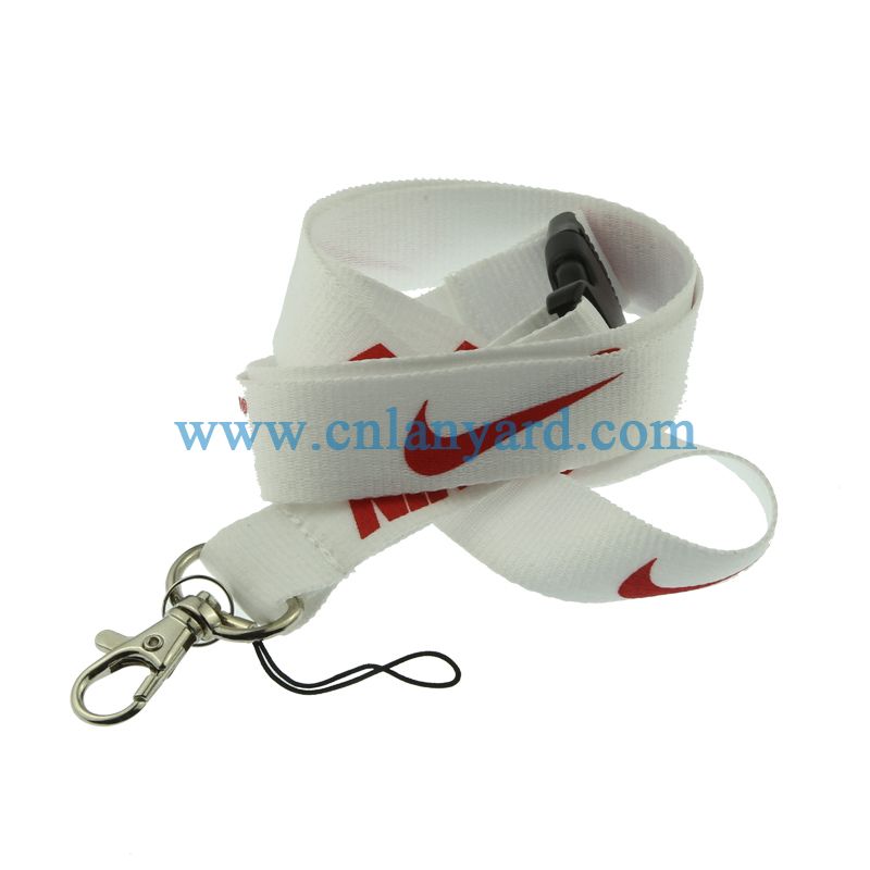 Sport Clothing Logo Neck Lanyard Keychain ID straps Wholesale 