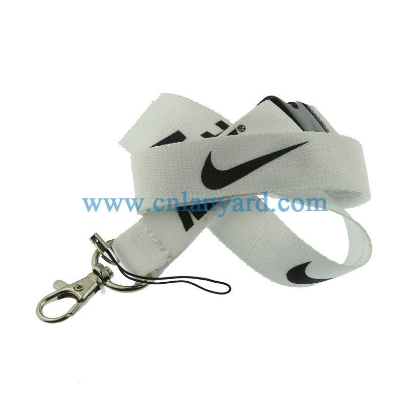 Sport Clothing Logo Neck Lanyard Keychain ID straps Wholesale 