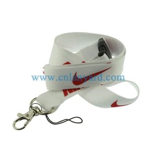 Sport Clothing Logo Neck Lanyard Keychain ID straps Wholesale