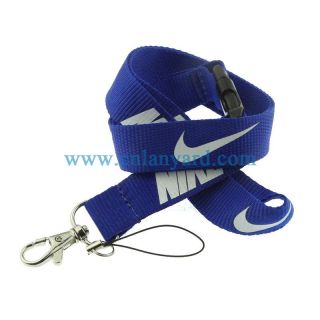 Key Lanyard Sports Key Strap Fabric ID Badge Lanyard 