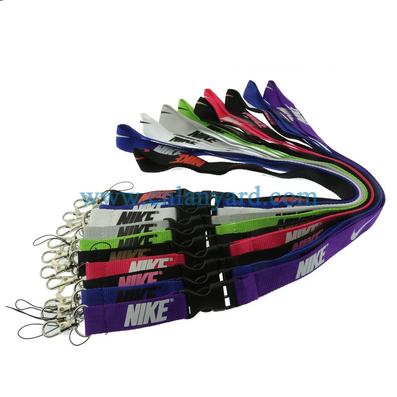 Sport Lanyard Key Chain ID Holder Pick Your Color