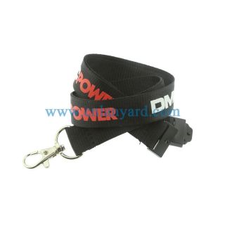Custom Polyester Lanyards with Logo Printing Bulk Neck Strap ID Badge Holder