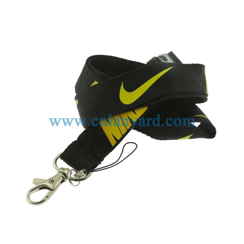 Wholesale Fashion brand Logo Neck Lanyard Keychain ID straps