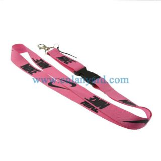 Fashion Popular Clothing Brand Logo Safety Neck Strap Lanyard