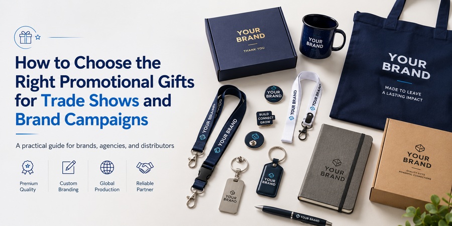 How to Choose the Right Promotional Gifts for Trade Shows and Brand Campaigns