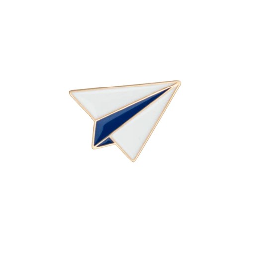 Custom Airplane Hard Enamel Pin detail 2 Custom Airplane Hard Enamel Pin detail 2