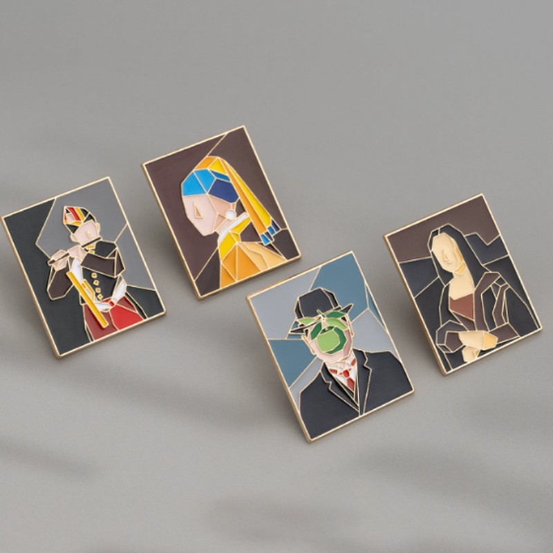 Custom Mood Energy Enamel Badge | Orpinegift