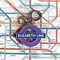Custom London Underground-Themed Keychain | Orpinegift