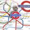 Custom London Underground-Themed Keychain | Orpinegift