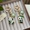 Custom Panda Metal Keychain | Orpinegift