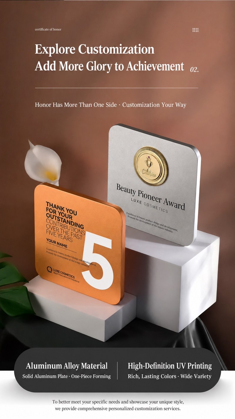 Custom metal medal award plaque for corporate recognition Custom metal medal award plaque for corporate recognition