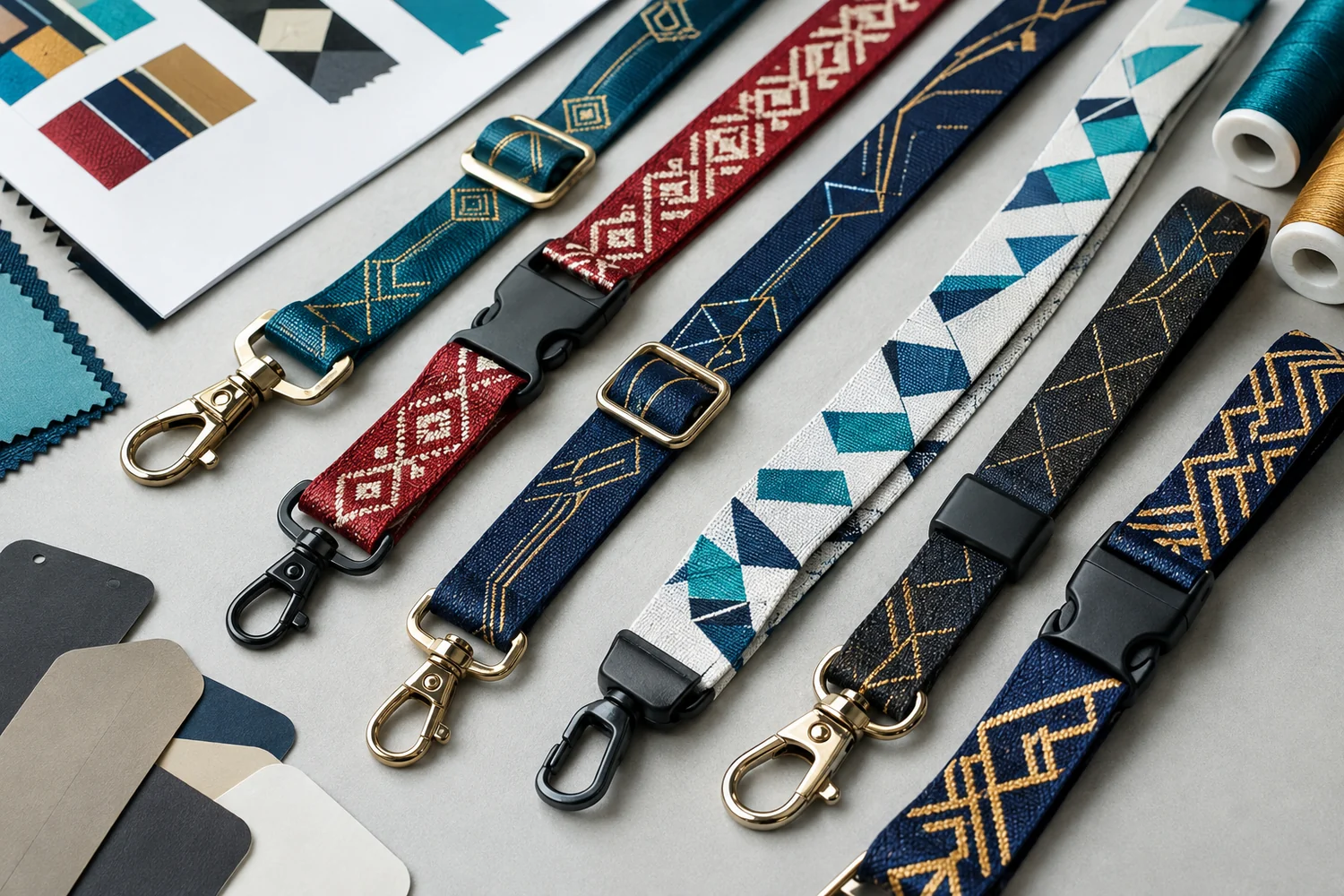Custom Woven Lanyards: Logo Detail, Thread Colors and MOQ
